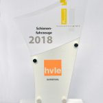 Der Innovationspreis 2018 in der Kategorie Schienenfahrzeuge. Foto: Bahn-Media Verlag GmbH & Co. KG